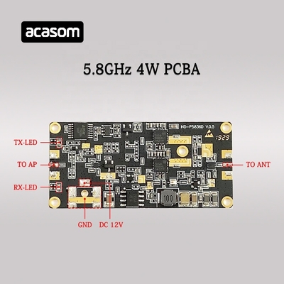 Custom 4W 5.8GHz Signal Booster Antenna Range Extender cho máy bay không người lái DJI Mavic FPV