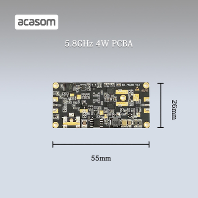 Custom 4W 5.8GHz Signal Booster Antenna Range Extender cho máy bay không người lái DJI Mavic FPV