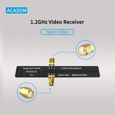 Tối ưu hóa bộ lọc VRX Notch 1.2GHz của bạn cho 868/915MHz trong máy thu 1,2-1,3GHz