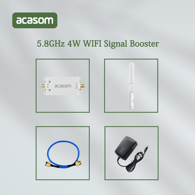 Màu trắng 4 Watt Wifi không dây 5.8 GHz tăng cường tín hiệu cho DJI Phantom