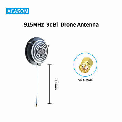 900MHz 915MHz 50W FPV High Gain Drone Antenna Với Bộ chip PCBA tùy chỉnh SMA Male
