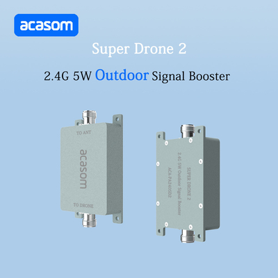 2.4G 5W Outdoor Super Drone Signal Booster 2.5dB Rắc rối và 1 μS Khó đổi thời gian