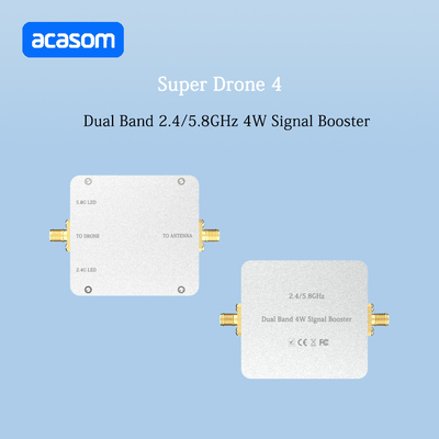 DJI 2 băng tần máy bay không người lái Wifi Extender 5-16V Điện lực 4W Output