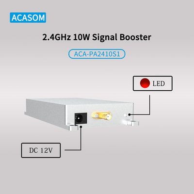 Máy tăng cường tín hiệu máy bay không người lái 2.4GHz 10w 20w 40w 100w Amplifier với chức năng gây nhiễu