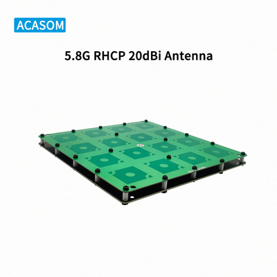20dBi Gain Panel Long Range Drone Antenna cho bộ tăng cường công suất cao