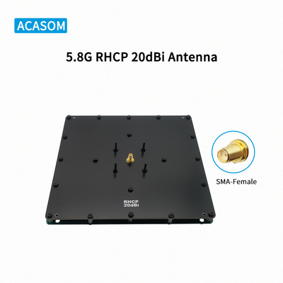 20dBi Gain Panel Long Range Drone Antenna cho bộ tăng cường công suất cao