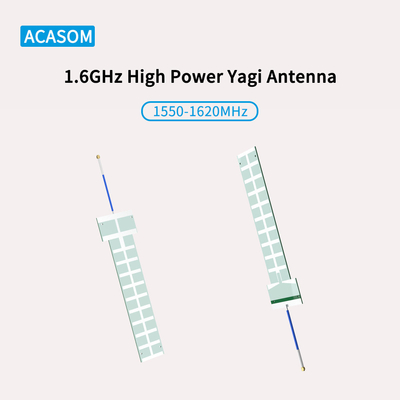 Trạm căn cứ ngoài trời RFSMA Nam FPV Yagi ăng-ten cho việc chặn máy bay không người lái 1.6GHz
