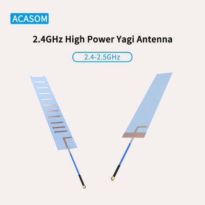 RFSMA Nam Yagi Drone Jammer ăng-ten 50 Ohm 13 DBi Lợi nhuận cao