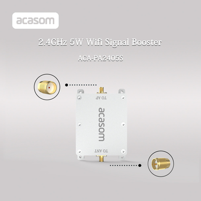 Bộ khuếch đại tín hiệu máy bay không người lái không dây 2.4GHz đến 2.5GHz cho tăng cường năng lượng cao 5W