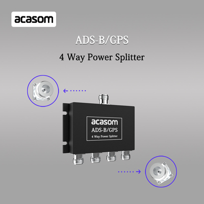 4 Way Power Splitter cho ADS-B và tín hiệu GPS 800-2150MHz N