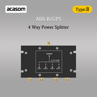 4 Way Power Splitter cho ADS-B và tín hiệu GPS 800-2150MHz N