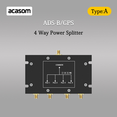 4 Way Power Splitter cho ADS-B và tín hiệu GPS 800-2150MHz N