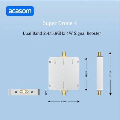 Nhà 4w Wifi tần số kép Drone Range Extender cho 2.4GHz và 5.8GHz