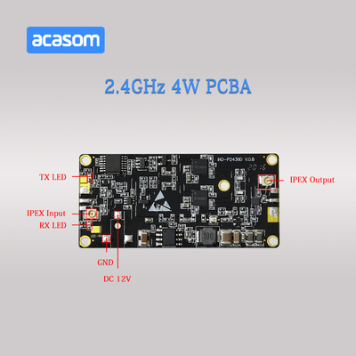 Tăng cường chuyến bay của bạn: 2.4GHz 4W Drone Signal Extender PCBA Với 36dBm Boost