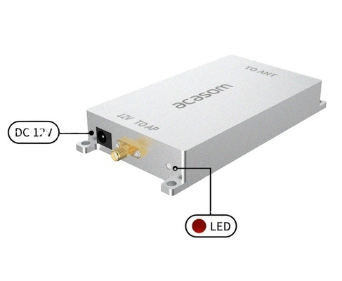 20watt 5.8GHz Drone Signal Booster Amplifier Input Trigger Power tối thiểu 5dBm tối đa 22dBm