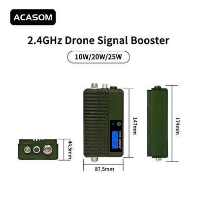 Máy bay không người lái thương mại 40dBm 10W 2.4GHz Tăng cường tín hiệu cho phạm vi mở rộng