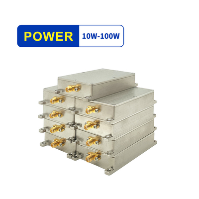 500MHz 600M 20W GAN 24V Mô-đun gây nhiễu máy bay không người lái mạnh mẽ cho máy phát tín hiệu quét cao