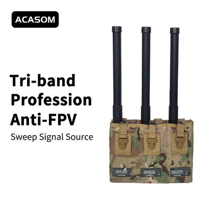 2350MHz-2550MHz 50 Watt Đánh nhiễu máy bay không người lái di động RF Nguồn tín hiệu công suất cao