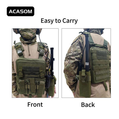 2350MHz-2550MHz 50 Watt Đánh nhiễu máy bay không người lái di động RF Nguồn tín hiệu công suất cao