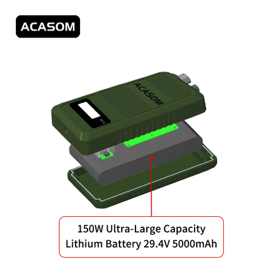 4900MHz-5100MHz Máy nhiễu máy bay không người lái di động 5.0G Kiểm soát chống nước tầm xa