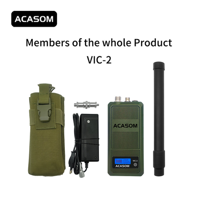 4900MHz-5100MHz Máy nhiễu máy bay không người lái di động 5.0G Kiểm soát chống nước tầm xa