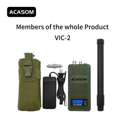 4900MHz-5100MHz Máy nhiễu máy bay không người lái di động 5.0G Kiểm soát chống nước tầm xa