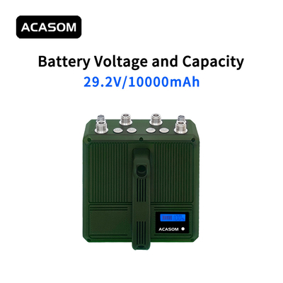 400M 500M 600M 700MHz 50W Thiết bị gây nhiễu di động cho máy bay không người lái